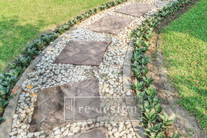 Redesign Paver Stencil - French Dame