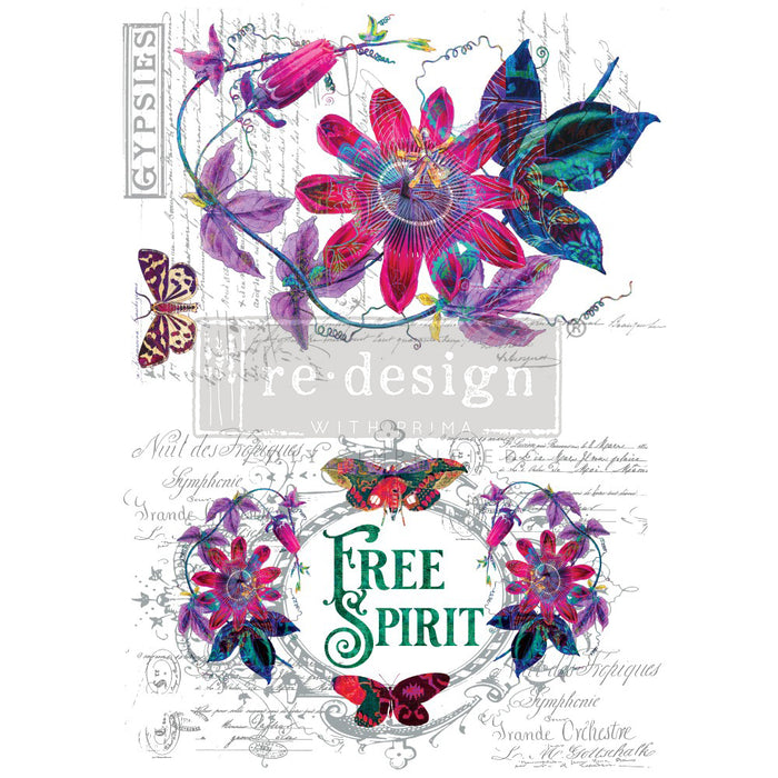 Redesign Decor Transfer - Passion Flower