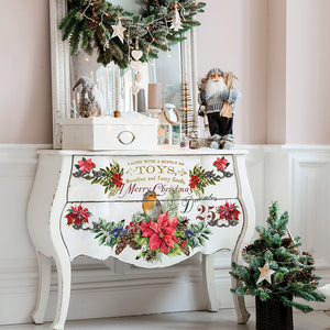 Redesign Decor Transfer - Christmas Greetings