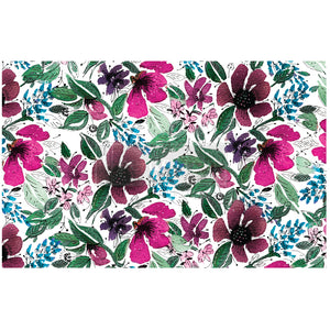Redesign Decoupage Decor Tissue Paper - Watercolor Flora