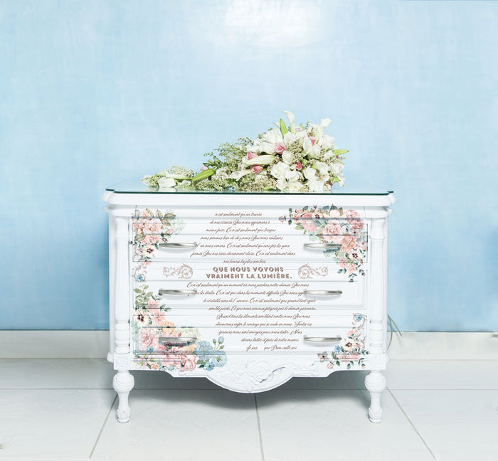 Redesign Decor Transfer - Pure Light Floral