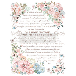 Redesign Decor Transfer - Pure Light Floral