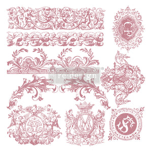 Redesign Decor Clear-Cling Stamps - Chateau De Saverne