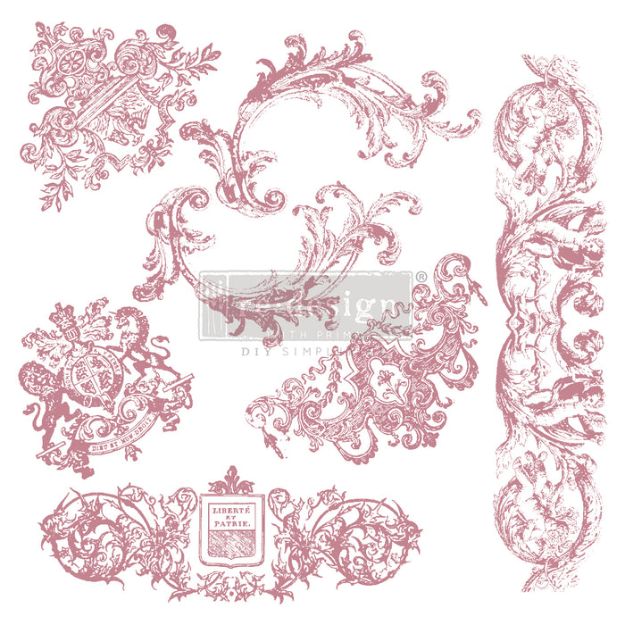 Redesign Decor Clear-Cling Stamps - Chateau De Maisons