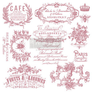 Redesign Decor Clear-Cling Stamps - I See Paris