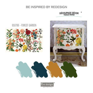Redesign Decoupage Decor Tissue Paper - Forest Garden