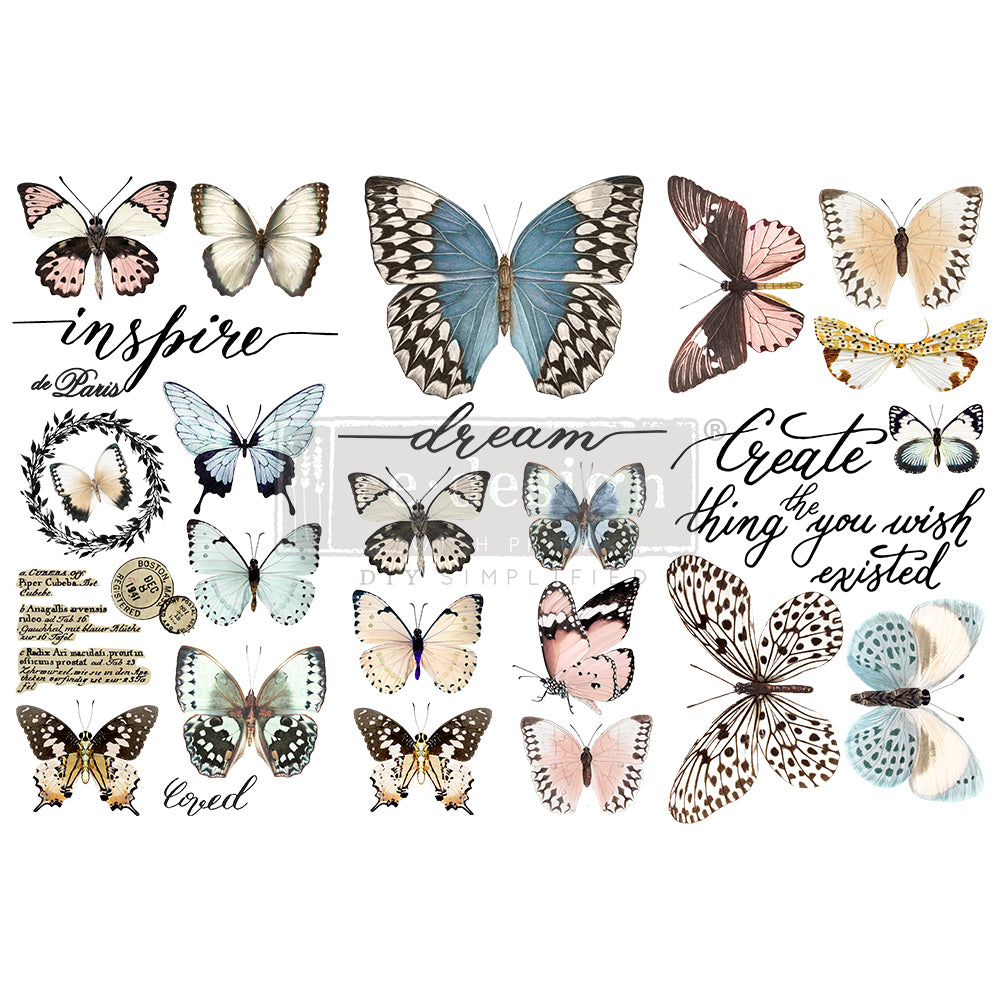 Redesign Decor Small Transfer - Papillon Collection