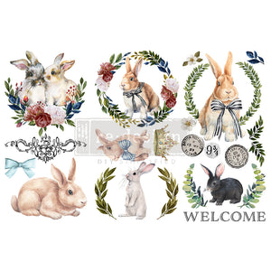 Redesign Decor Small Transfer - Cottontail