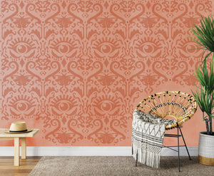 Redesign Decor Stencil - CeCe ReStyled - All Seeing Ikat Pattern