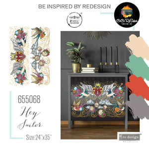 Redesign Decor Transfer - CeCe ReStyled - Hey Sailor