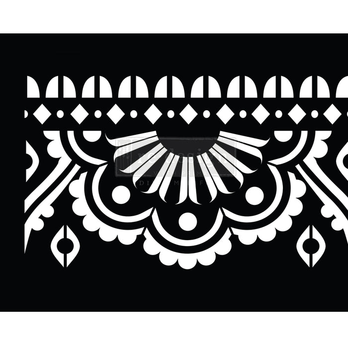 Redesign Stick & Style Stencil Roll - CeCe ReStyled - Mendhi Border
