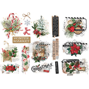 Redesign Decor Small Transfer - Xmas Tag