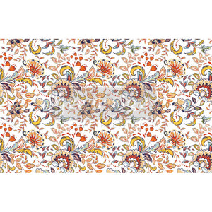 Redesign Decoupage Decor Tissue Paper - Tangerine Spring