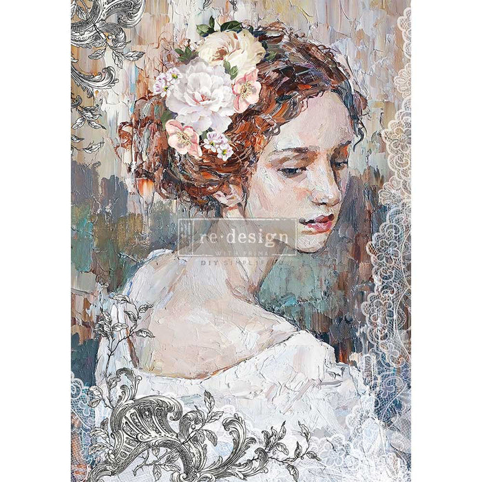 Redesign Decoupage Decor Tissue Paper A1 - Peaceful Ponder