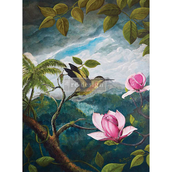 Redesign Decoupage Decor Tissue Paper A1 - Spring Magnolias