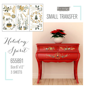 Redesign Decor Small Transfer - Holiday Spirit