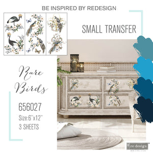 Redesign Decor Small Transfer - Rare Birds
