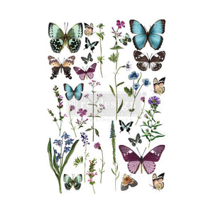 Redesign Decor Transfer - Butterly Oasis