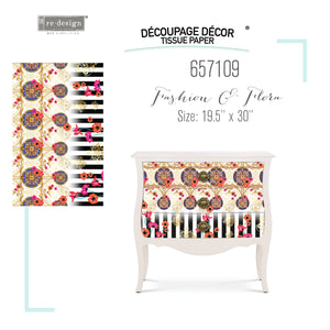 Redesign Decoupage Decor Tissue Paper - CeCe ReStyled - Fashion & Flora