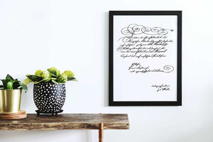Redesign Decor Small Transfer - Secret Letter