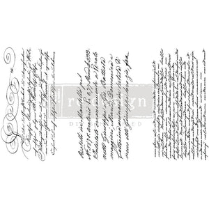 Redesign Decor Small Transfer - Secret Letter