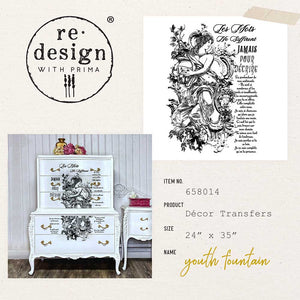 Redesign Decor Transfer - Youth Fountain