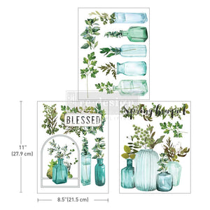 Redesign Decor Middy Transfer - Vintage Greenhouse