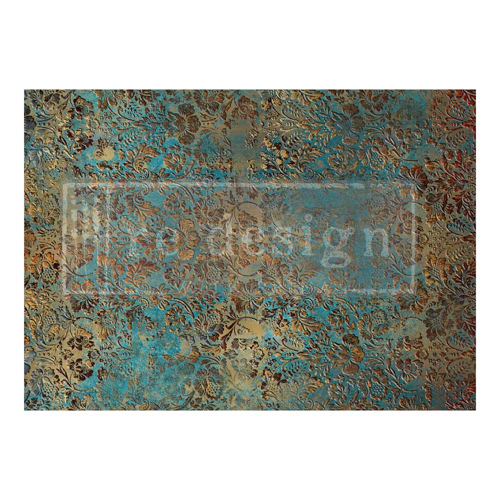Redesign Decoupage Decor Fiber Tissue Paper A1 - Aged Patina