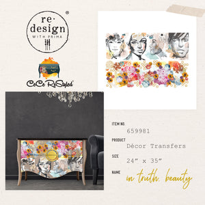 Redesign Decor Transfer - CeCe ReStyled - In Truth, Beauty
