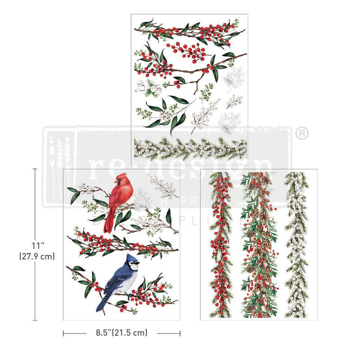 Redesign Decor Middy Transfer - Winterberry
