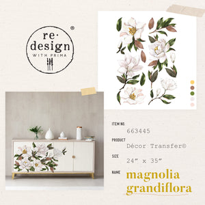 Redesign Decor Transfer - Magnolia Grandiflora