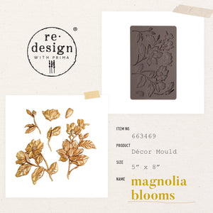 Redesign Decor Mould - Magnolia Blooms