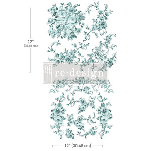 Redesign Decor Maxi Transfer - Minty Roses