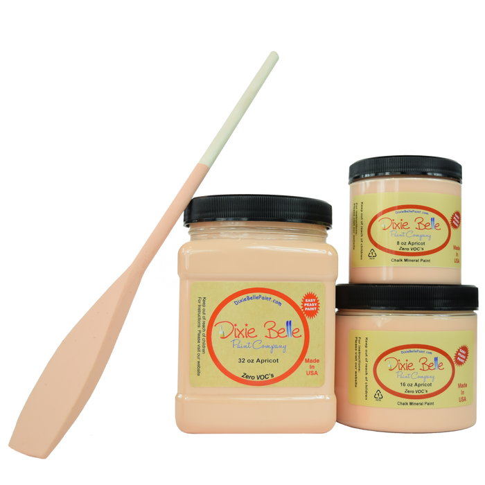 Apricot Chalk Mineral Paint - Dixie Belle Paint