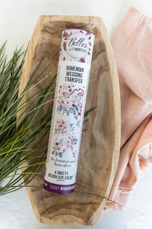Bohemian Wedding Transfer - Belles And Whistles