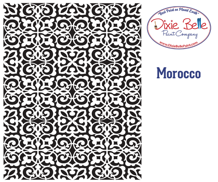 Morocco Stencil - Belles And Whistles