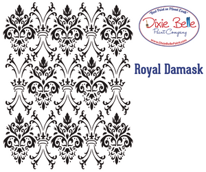 Royal Damask Stencil - Belles And Whistles