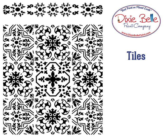 Tiles Stencil - Belles And Whistles