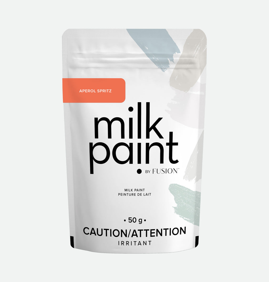 Aperol Spritz - milk paint by Fusion