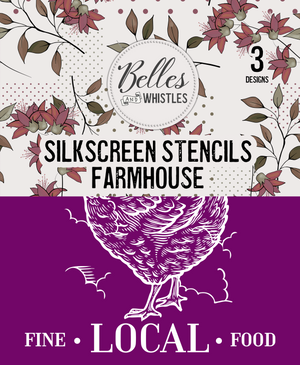Farmhouse Silkscreen Stencil Package - Belles And Whistles