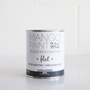Table Top Finish - Flat - Mango Paint