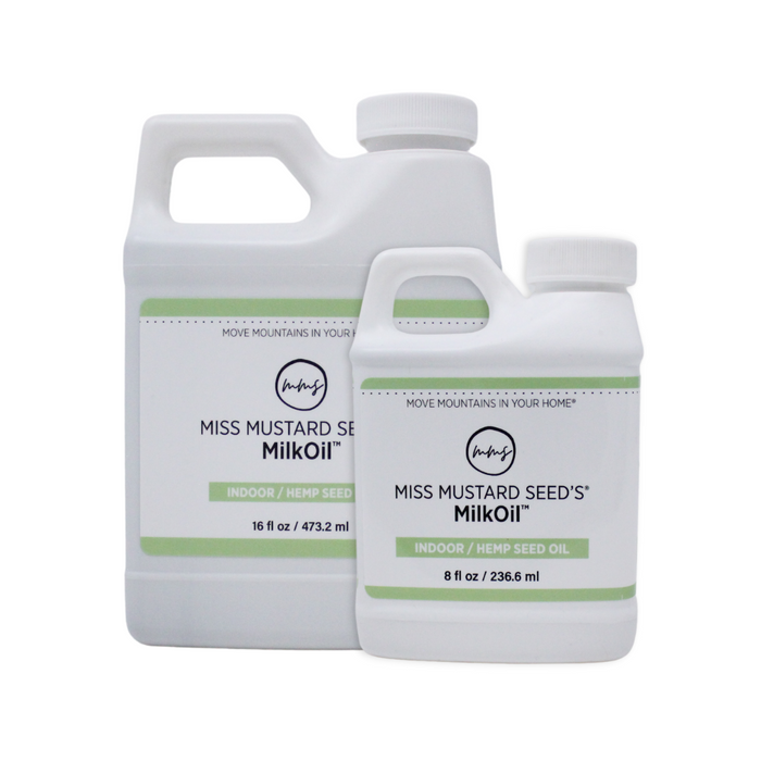 MilkOil - Indoor (Hemp Seed Oil) - Miss Mustard Seed's MilkPaint