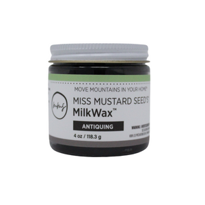 MilkWax - Antiquing - Miss Mustard Seed's MilkPaint