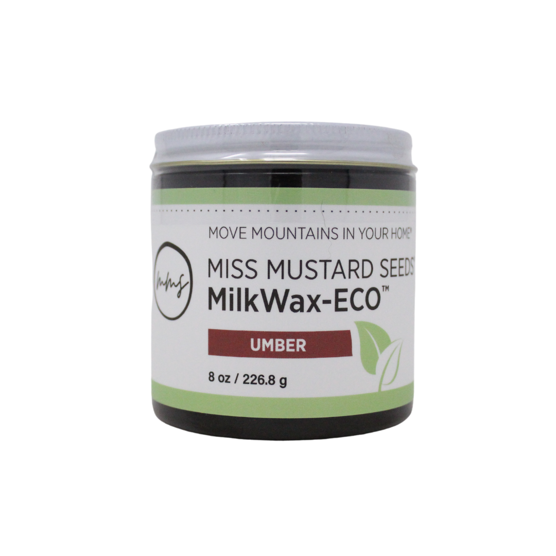  Miss Mustard Seed's MilkWax - Wax for Furniture, Wood,  Cabinets, and Walls, Premium Quality, Low Odor (Antiquing, 4 oz) : Health &  Household