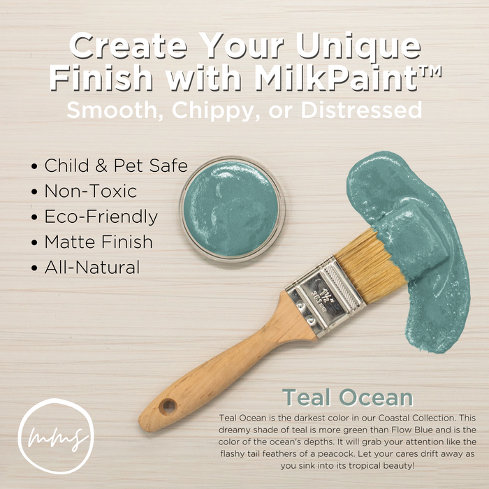 Teal Ocean (Kitchen Scale) - Miss Mustard Seed's MilkPaint