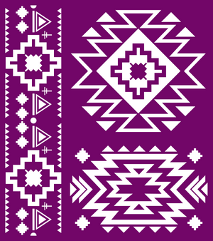 Western Boho Silkscreen Stencil Package - Belles And Whistles