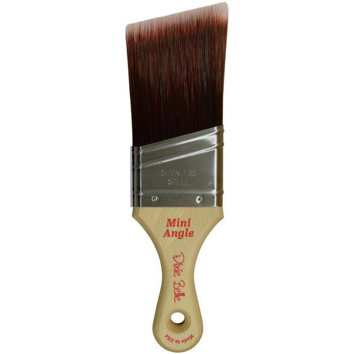 Synthetic Mini Angle Brush - Dixie Belle Paint