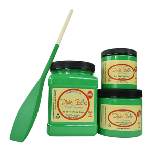 Tree Frog Green Chalk Mineral Paint - Dixie Belle Paint