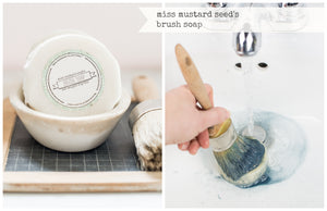 Brush Soap - Miss Mustard Seed's