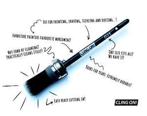 Round Brush - R Series - Cling On!